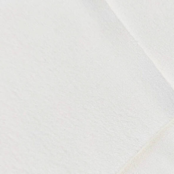 Mikrofibra płaska gładka biała