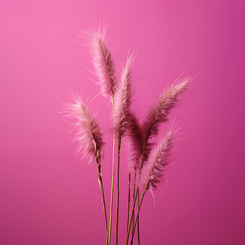 Panel kolorowa trawa pompasowa wr288