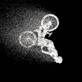 Panel rowerzysta BMX wl28