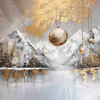 Panel świąteczne góry