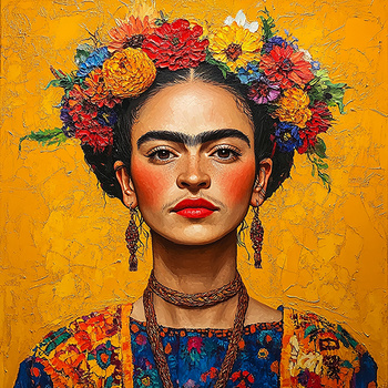 Panel sztuka Frida Kahlo wl153