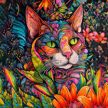 Panel kot w kolorach wk112