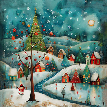 Panel świąteczny nastrój