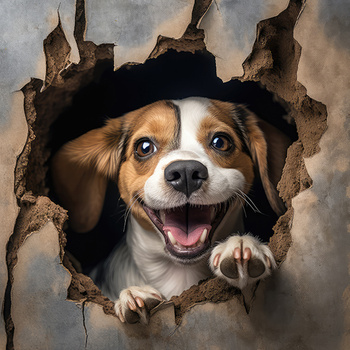 Panel pies Beagle wd194