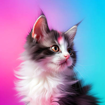 Panel słodki kotek wk146