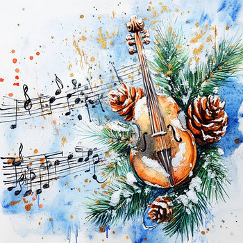 Panel świąteczna muzyka