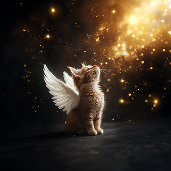 Panel anioł nie kot wk276