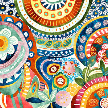 Panel kolorowa fantazja wba33