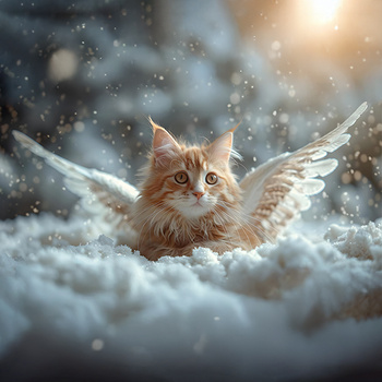 Panel anioł nie kot wk269