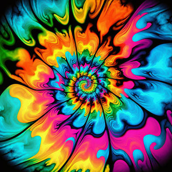 Panel wzór TIE DYE wba13