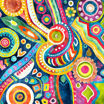 Panel kolorowa fantazja wba35