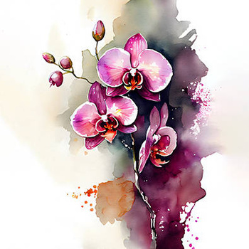 Panel storczyk, orchidea wr47