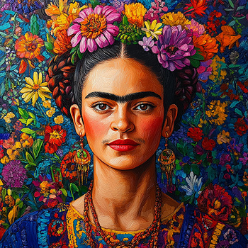 Panel sztuka Frida Kahlo wl152