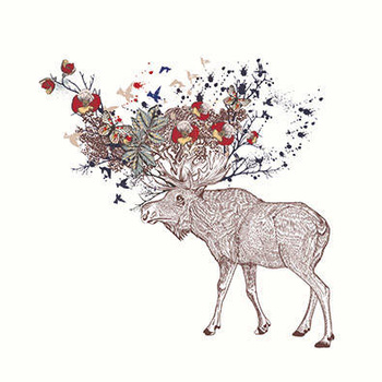 Panel boho łoś wbh125