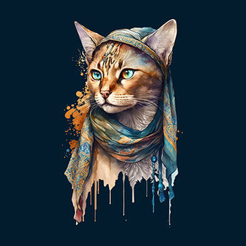 Panel boho kocia dama wk127a