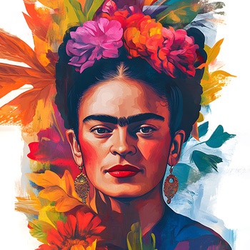 Panel sztuka Frida Kahlo wl156