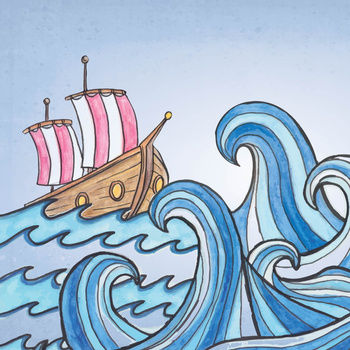 Panel W165 wzór morski