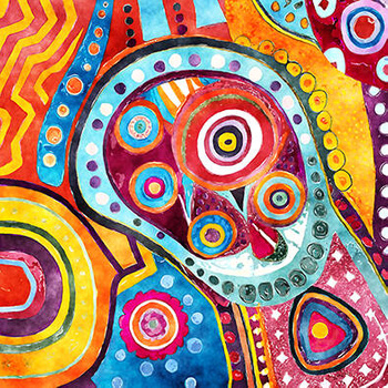 Panel kolorowa fantazja wba32