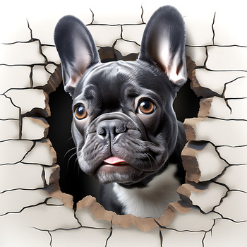 Panel pies Buldog Francuski wd169