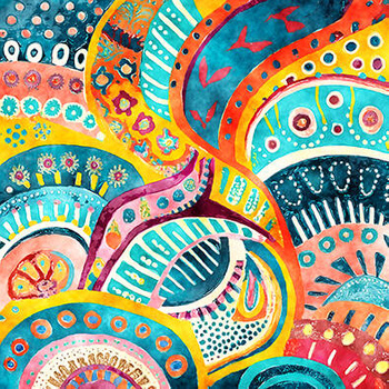 Panel kolorowa fantazja wba42