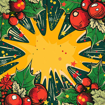 Panel święta w stylu Pop Art