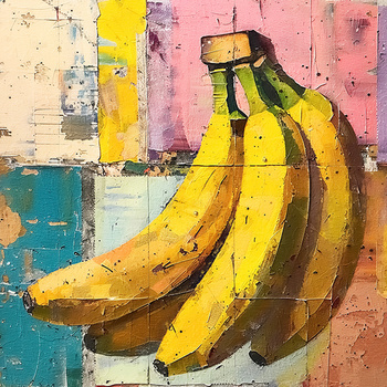 Panel owoce banany wr308