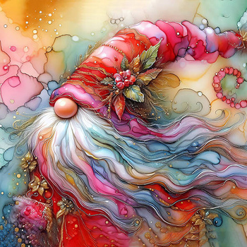 Panel świąteczny skrzat