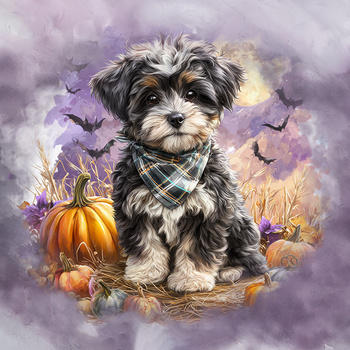 Panel pies Hawańczyk z dyniami wd206