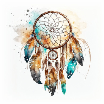 Panel boho łapacz snów wbh135