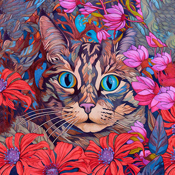 Panel kot w kolorach wk113