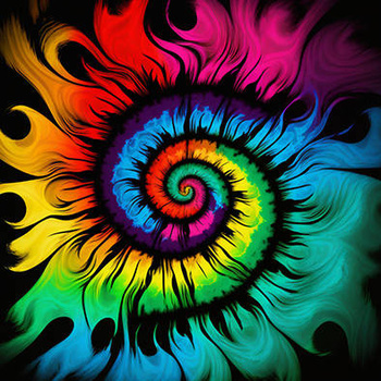 Panel wzór TIE DYE wba20