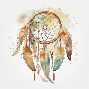 Panel boho łapacz snów wbh137