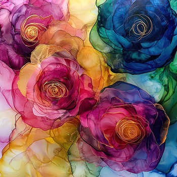 Panel kwiaty róże wr248