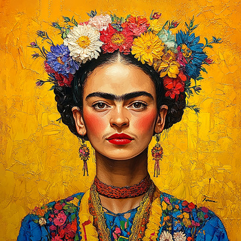 Panel sztuka Frida Kahlo wl157