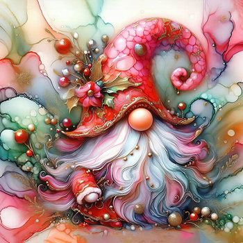 Panel świąteczny skrzat