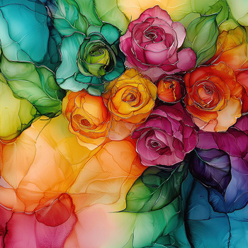 Panel kwiaty róże wr250