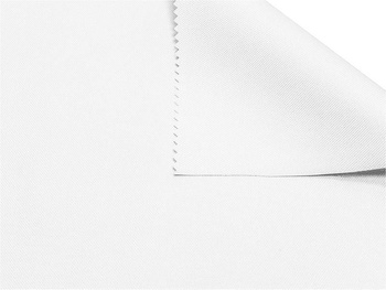 Poliester gładki wodoodporny K501 biały