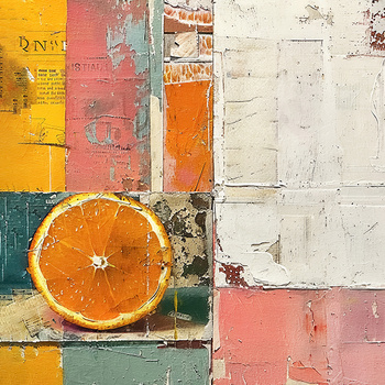 Panel owoce pomarańcza wr304