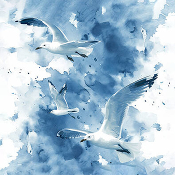 Panel ptaki mewy wb76