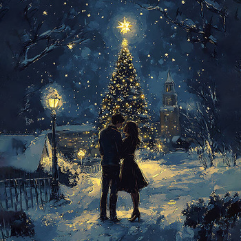 Panel romantyczne święta