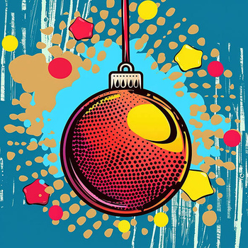 Panel święta w stylu Pop Art