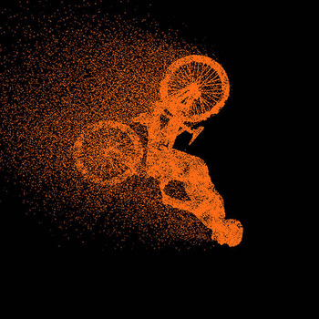 Panel rowerzysta BMX wl29