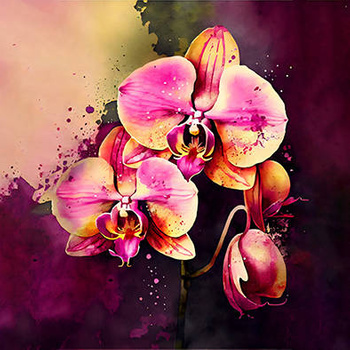 Panel storczyk, orchidea wr46