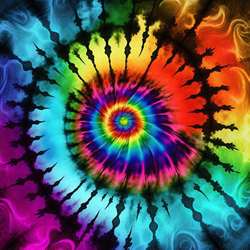 Panel wzór TIE DYE wba17