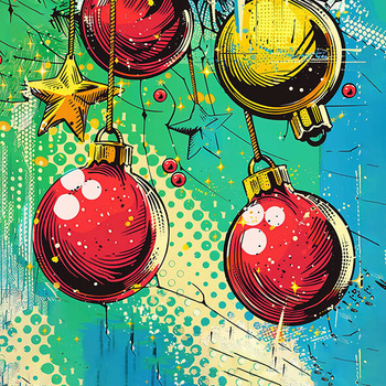 Panel święta w stylu Pop Art