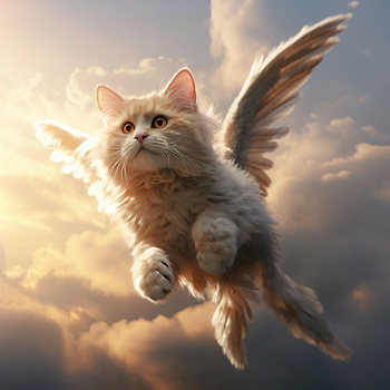 Panel anioł nie kot wk271