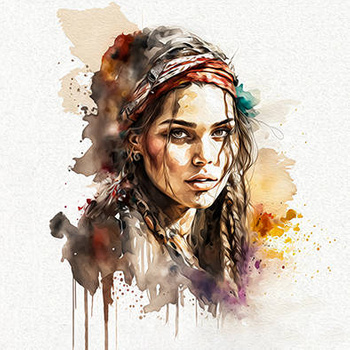 Panel dziewczyna boho wl43