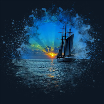 Panel W158 żaglowiec