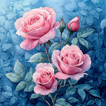 Panel kwiaty róże wr322