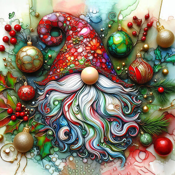 Panel świąteczny skrzat